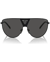 Prada Rectangular Men's Sunglasses, Pr 69ZS