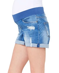 Ripe Maternity Baxter Denim Boyfriend Short