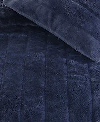 Karl Lagerfeld Paris Soft and Warm Channel Decorative Pillow Set, 26" x 26"