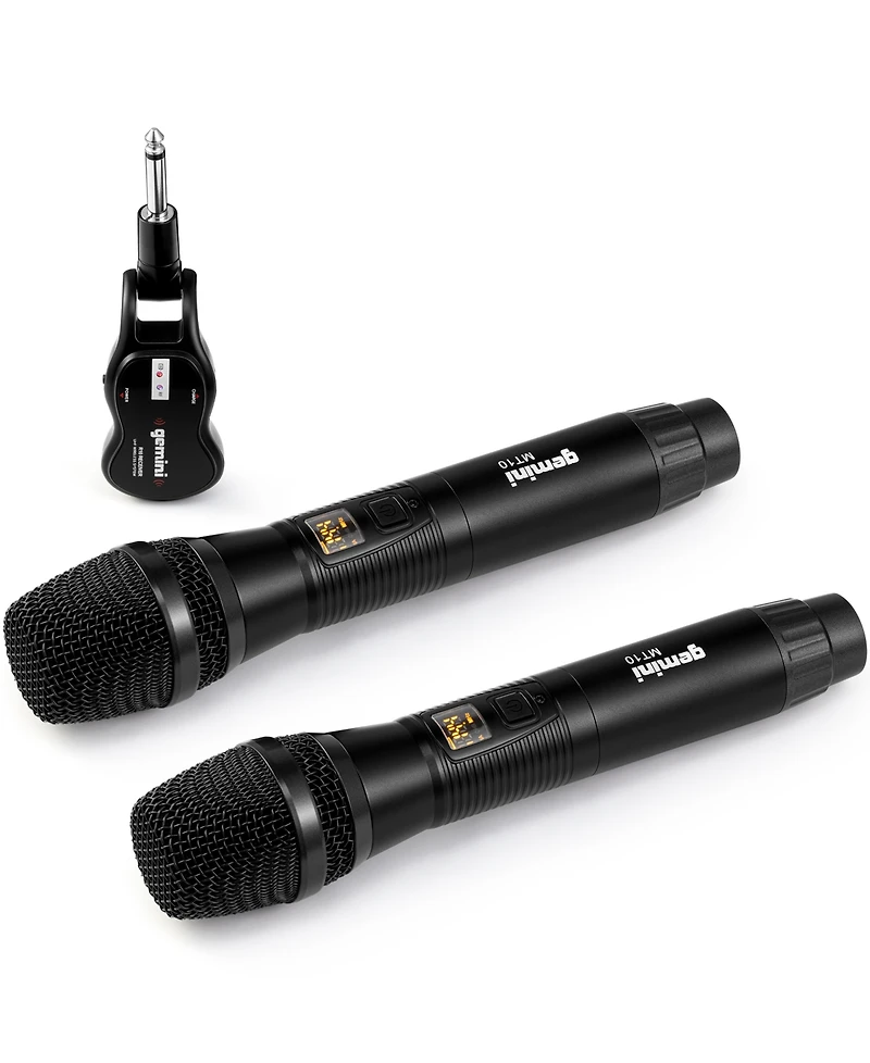 Gemini Uhf Dual Wireless Microphone System
