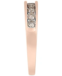 Diamond Channel Ring (1/2 ct. t.w.) 14k Yellow or Rose Gold
