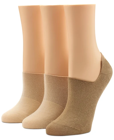 Hue Women's 3-Pk. Arch Hug No-Show Liner Socks U23201