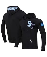 Men's Pro Standard Black Spelman College Jaguars University Classic Pullover Hoodie