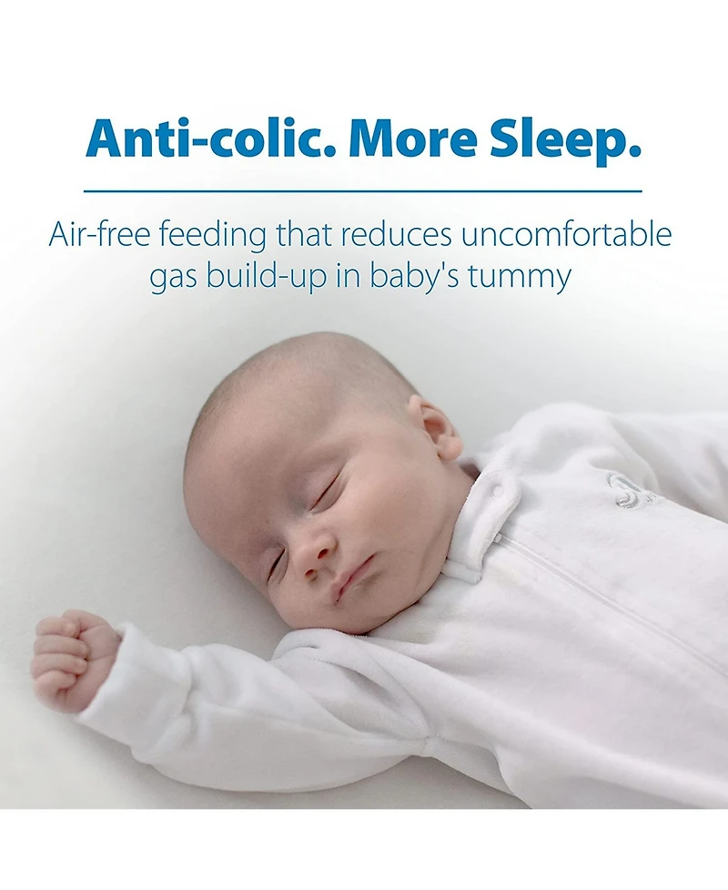 Dr. Browns Baby Anti-Colic Options+ Narrow Baby Bottles 8oz, 4 Pack