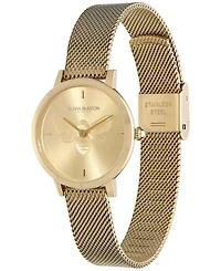 Olivia Burton Women's Ultra Slim Bee Gold-Tone Steel Watch 28mm