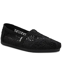 Toms Women's Alpargata Classic Espadrille Almond Toe Flats
