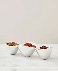 Nambe Triple Condiment