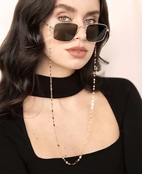 Ettika Women's 18k Gold Plated Real Aces Glasses Chain