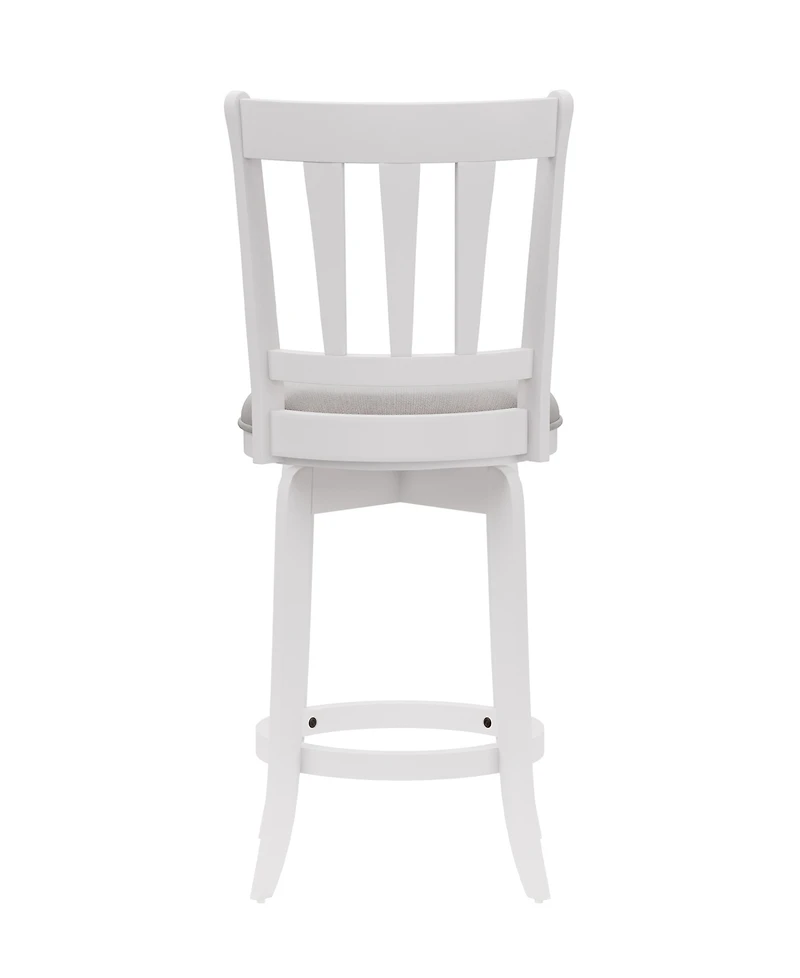 Hillsdale 39" Wood Presque Isle Furniture Counter Height Swivel Stool