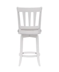 Hillsdale 39" Wood Presque Isle Furniture Counter Height Swivel Stool