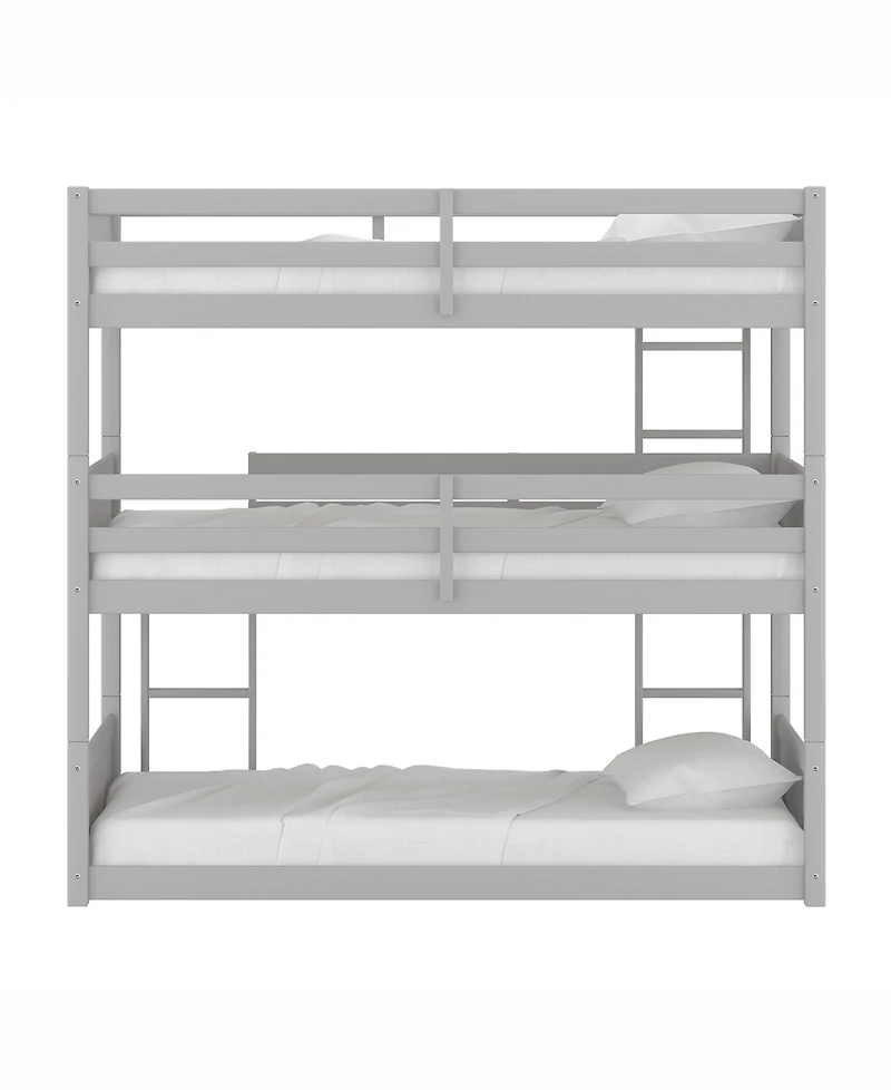 Hillsdale By Living Essentials Wood Capri Triple Bunk Bed