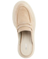 Dkny Women's Luna Slip-On Lug Platform Penny Loafer Mules