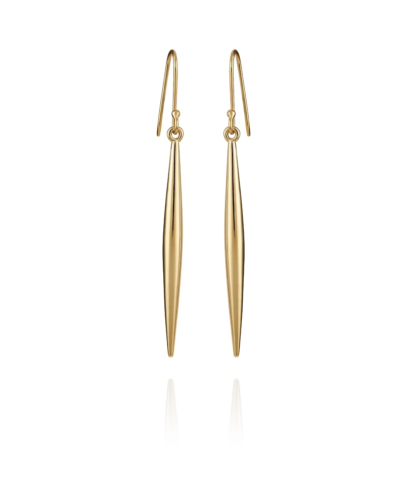 Vince Camuto Gold-Tone Linear Spear Drop Earrings