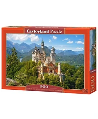 Castorland View of the Neuschwanstein Castle, Germany Jigsaw Puzzle Set, 500 Piece
