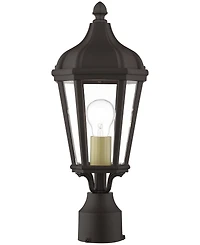 Livex Morgan 1 Light Outdoor Post Top Lantern