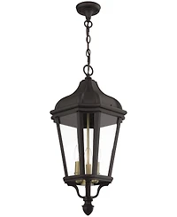 Livex Morgan 3 Light Outdoor Pendant Lantern