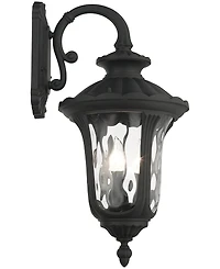 Livex Oxford 3 Light Outdoor Wall Lantern