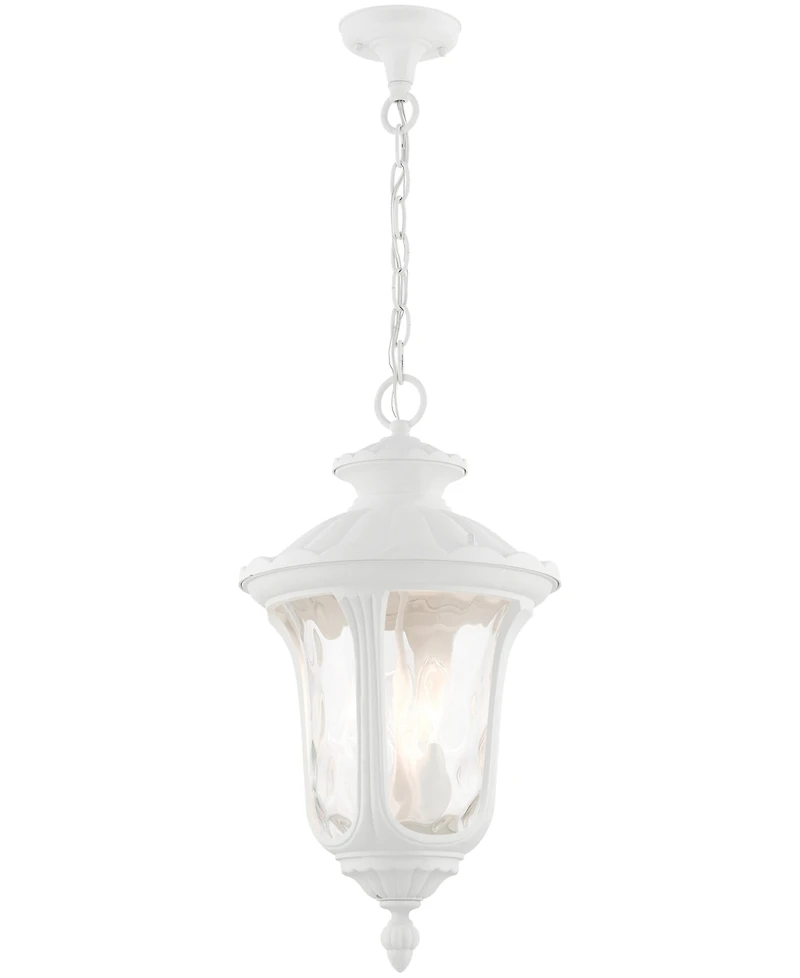 Livex Oxford 3 Light Outdoor Pendant Lantern