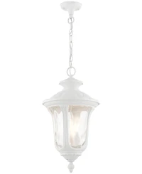 Livex Oxford 3 Light Outdoor Pendant Lantern