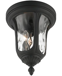 Livex Oxford 2 Light Outdoor Ceiling Mount