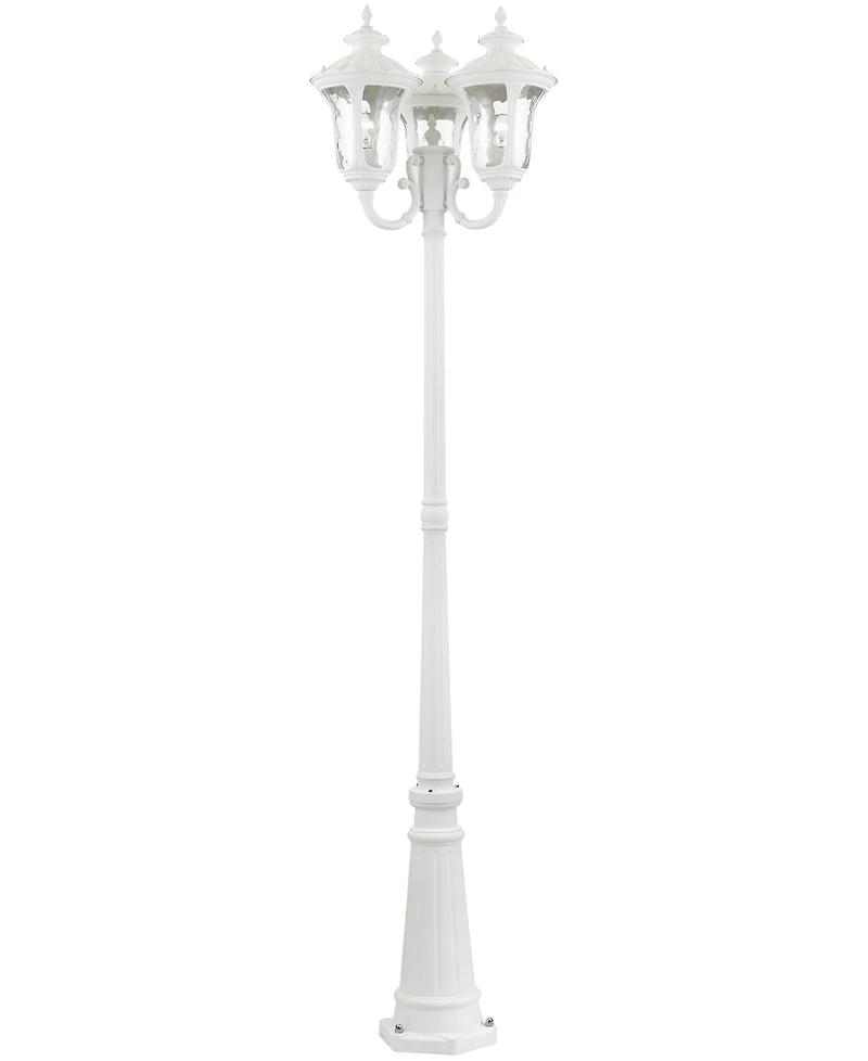 Livex Oxford 3 Light Outdoor Post Light