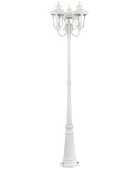 Livex Oxford 3 Light Outdoor Post Light