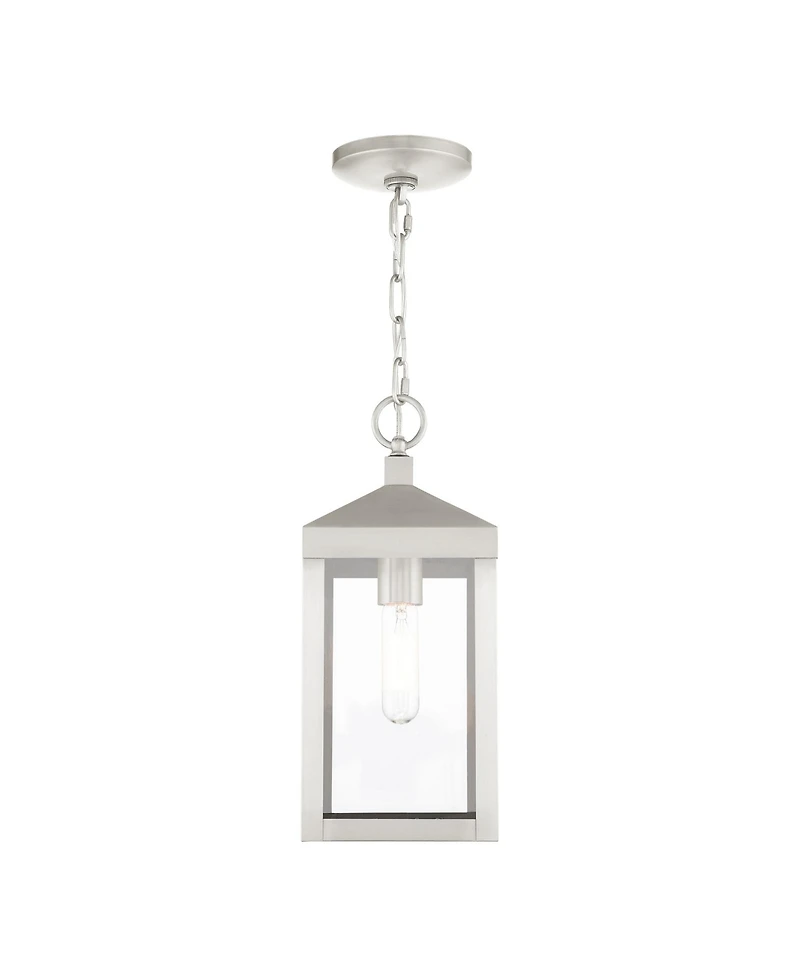 Livex Nyack 1 Light Outdoor Pendant Lantern