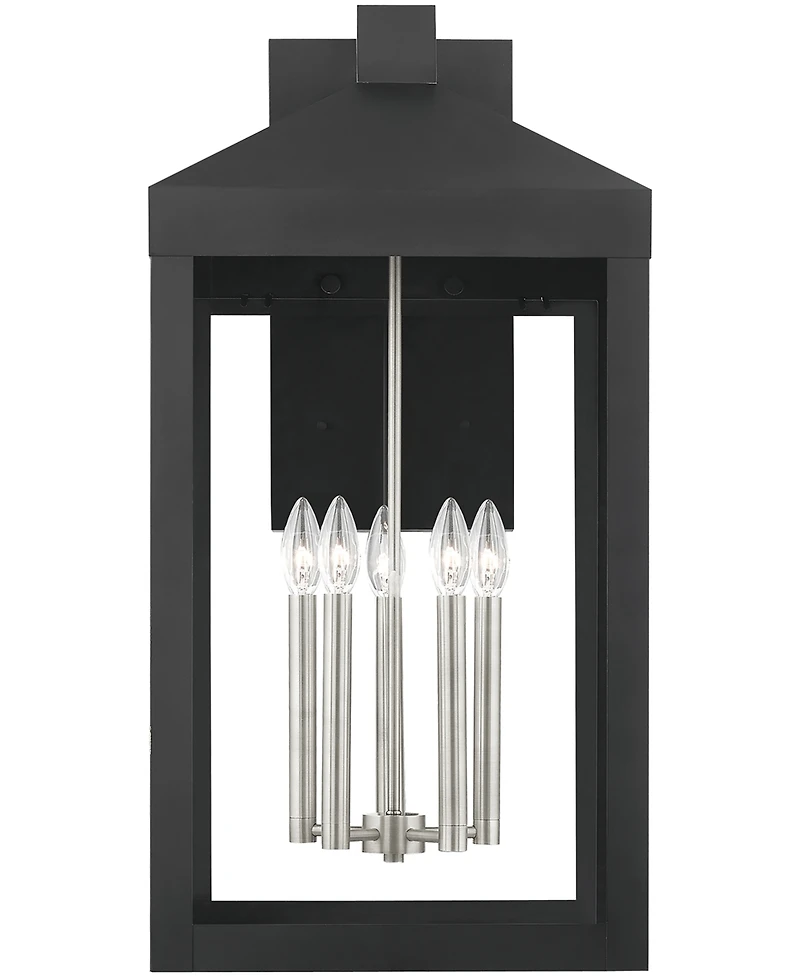 Livex Nyack 5 Light Outdoor Wall Lantern