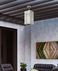 Livex Greenwick 1 Light Outdoor Pendant Lantern