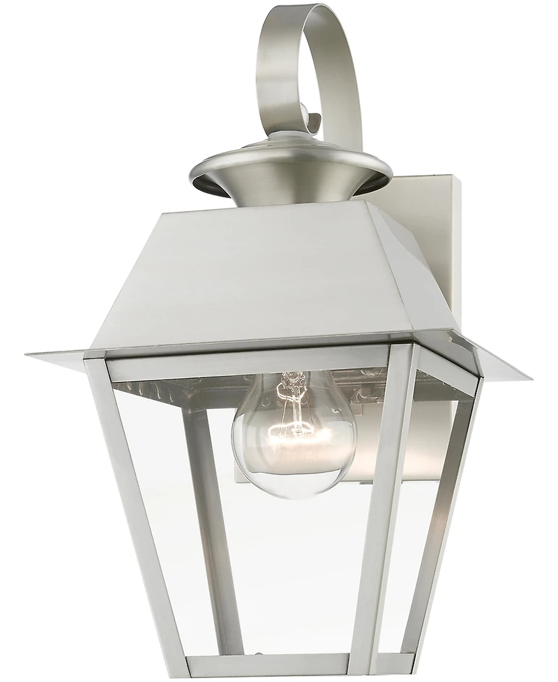 Livex Wentworth 1 Light Outdoor Small Wall Lantern