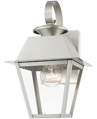 Livex Wentworth 1 Light Outdoor Small Wall Lantern