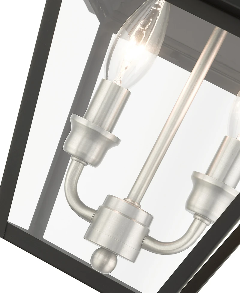 Livex Wentworth 2 Light Outdoor Pendant Lantern