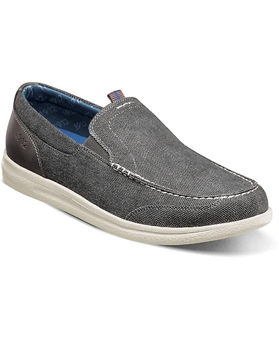 Nunn Bush Men's Brewski Canvas Venetian Moc Toe Shoes