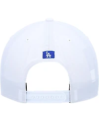 Men's '47 Brand White Los Angeles Dodgers Downburst Hitch Snapback Hat