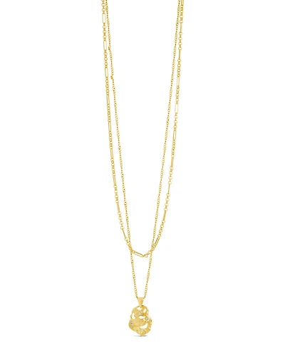 Sterling Forever Roslyn Layered Necklace