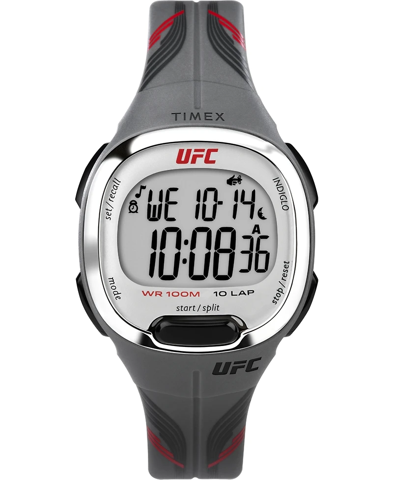 Timex Ufc Women's Quartz Takedown Resin Gray Watch, 33mm