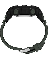 Timex Ufc Men's Quartz Redemption Resin Green Watch, 50mm