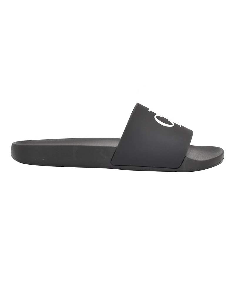 Calvin Klein Women's Arin Logo Beach Slide Sandals