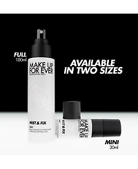 Make Up For Ever Mist & Fix 24H Hydrating Setting Mist, 3.4 oz.