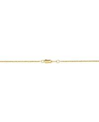 Italian Gold Crisscross Link 18" Chain Necklace in 14k Gold