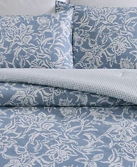 Nautica Tortola Reversible 3 Piece Comforter Set, King