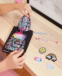 Three Cheers For Girls 3C4G Street Style Journal 7 Piece Set, Make It Real, Teens Tweens Girls, 160 Page Lined Journal, Hoodie Style Cover Diary
