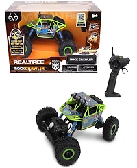 Realtree Nkok 1:16 Scale Rc Rock Crawler Edge Camo Green 2.4 Ghz Radio Control 81611, Competition Series, Real Time 4" X 4", Officially Licensed