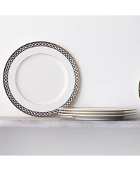 Noritake Blueshire Set of 4 Dinner Plates, Service For 4