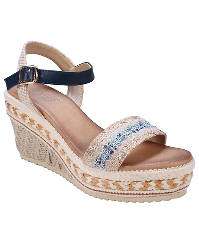 Gc Shoes Women's Lauren Espadrille Wedge Sandals