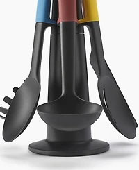 Joseph Joseph Elevate Carousel 6-Piece Utensil Set with Rotating Storage Stand