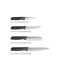 Joseph Joseph Folio Plus 8-Piece Knife and Chopping Board Set