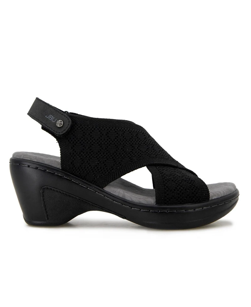 Jbu Women's Alyssa Wedge Sandals