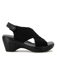 Jbu Women's Alyssa Wedge Sandals