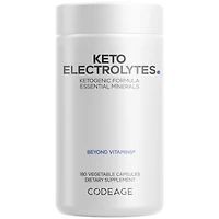 Codeage Keto Electrolytes Supplement – Electrolyte Tablets w Magnesium, Potassium, Calcium & Salt